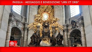 Pasqua  Messaggio e Benedizione “Urbi et Orbi” 04 aprile 2021 Papa Francesco [upl. by Starr]