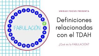 ¿Qué es la FABULACIÓN [upl. by Ellenuahs]