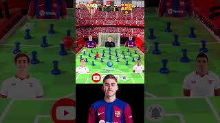 SEVILLA vs BARCELONA  LA LIGA HIGHLIGHTS  MARBLE FOOTBALL 052624 espn asmr [upl. by Aisekal]