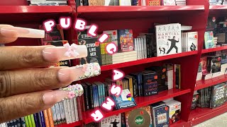 Public Asmr  Lofi Book Tapping Scratching Tracing page Turning [upl. by Annalise]