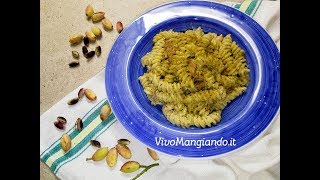 Pasta al pistacchio brontese  ricetta siciliana [upl. by Durrace]