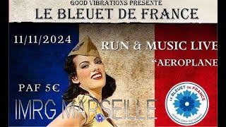 IMRG MARSEILLE 11 NOV JOURNEE ORGANISEE PAR LES MILITIS TEMPLUM EN FAVEUR DU BLEUET DE FRANCE [upl. by Akiwak47]