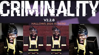 Criminality Hallows Update [upl. by Yzdnil]