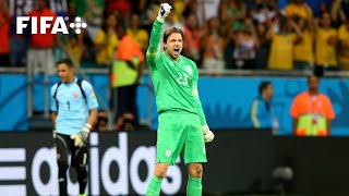 Netherlands v Costa Rica Full Penalty Shootout  2014 FIFAWorldCup QuarterFinals [upl. by Offen]