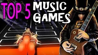 Top 5 Music Games [upl. by Noryak]