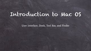 Introduction to Mac OS for beginners [upl. by Lowenstein]