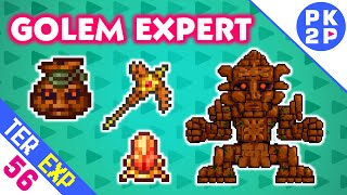 Golem Shiny Stone Picksaw e Set Spectral • Terraria 13 Expert 56 [upl. by Eivol]