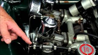 204 MG Tech  Underbonnet walk through of Triumph TR3 [upl. by Iline321]