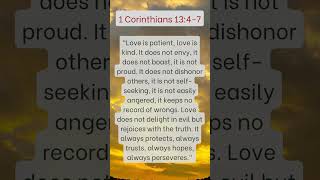 ♱ 1 Corinthians 1347 NIV ♱ [upl. by Lemahs]