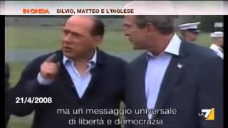 Renzi vs Berlusconi alla prova dellinglese [upl. by Countess]