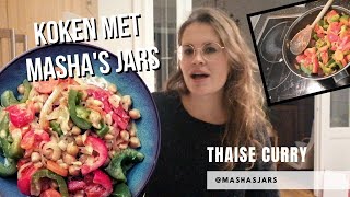 SIMPELE THAISE CURRY  klaar in 15min [upl. by Creath]