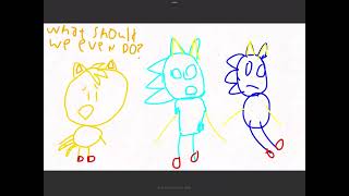 Classic sonic and tails meets sanic [upl. by Nannahs997]