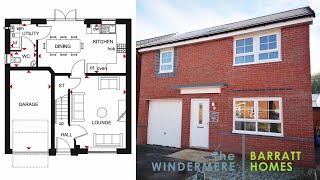 Barratt WINDERMERE 4房現貨單位 31萬英鎊 可以短期內入伙《移英利物浦》英國西北部屋苑 4房獨立屋 內置車房大花園 英鎊低水 入市良機 [upl. by Sivra]