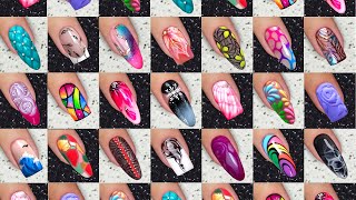 Nail Art Designs 20nails  Best Nail Art Compilation [upl. by Deedahs736]