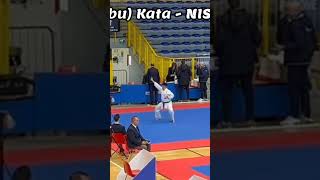 Karate Niseishi Kata Gran Prix Italiano karate sports sport sportsnews [upl. by Natek]