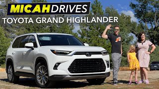 2024 Toyota Grand Highlander  Family SUV Review [upl. by Bee]