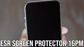 ESR Screen Protector iPhone 16 Pro Max [upl. by Yirinec720]