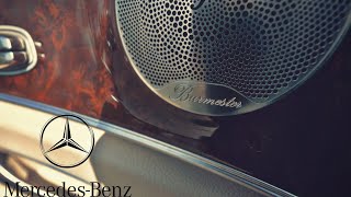 MercedesBenz E Class Burmester 13 Speaker Sound System  Musical Genius [upl. by Enelie841]