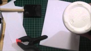 Bookbinding Tutorial Part 3A  gluing your signatures [upl. by Ariday]