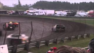 WISSOTA Midwest Modifieds Feature Greenbush Race Park July 4 2015 [upl. by Fiorenze]