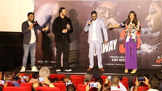 Part 2  Runway 34 Official Launch Trailer  Ajay Devgan First Production Angira Dhar Rohit Shetty [upl. by Jareb]