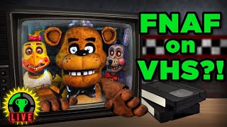 FNAF Meets Analog Horror  Battington FNAF VHS Tapes Reaction [upl. by Ordnassela]