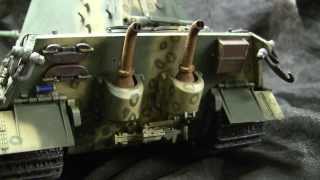 Tamiya Vintage RC 116th Scale King Tiger Tank Model Showcase Video [upl. by Faythe207]