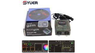 YUER™️ Daslight DVC4 GZM DMX Stage Lighting Control USB DMX512 Software [upl. by Masry]