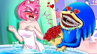 Shin Sonic Tapes Romantic Gift for Amy  Sonic The Hedgehog 3 Animation [upl. by Gabriel421]