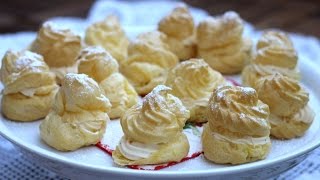 RECEPT ZA PRINCES KROFNE  RECEPT ZA PROFITEROLE [upl. by Clementine111]