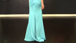 Sleeveless Jersey Gown 91057  Jovani [upl. by Barbour737]