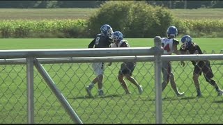 Wrightstown teen back on football field one year after car accident [upl. by Laszlo]