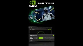 How to enable Nvidia Image Scaling NIS amp sharpening Shorts [upl. by Jennings725]