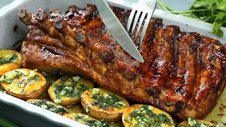 Perfect juicy and tender ribs in the oven Delicious dinner is easy to prepare [upl. by Seleta]