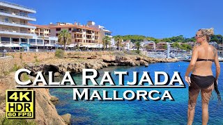 Cala Ratjada Mallorca Spain 4K 60fps HDR UHD Dolby Atmos 💖 The best places 👀 Walking Tour [upl. by Ellehcim]