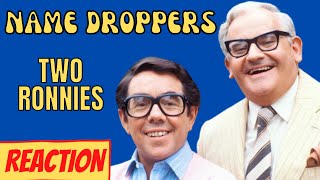 American Reacts to Two Ronnies  Name droppers  FRF  Comedy Reaction [upl. by Weirick]