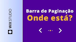 Barra de paginação para Wix Studio Velo 2023 wixstudio [upl. by Mac]