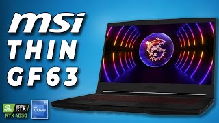 MSI Thin GF63 2024  The Most Powerful Gaming Laptop with i712650H amp RTX 4050 [upl. by Violetta887]