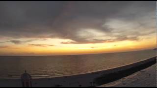 Sunset Timelapse from Don CeSar on St Pete Beach [upl. by Ransom]