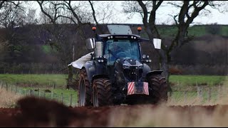 Spring ploughing 2022 Deutz warrior 6185 TTV with KV Variomat [upl. by Hurty]