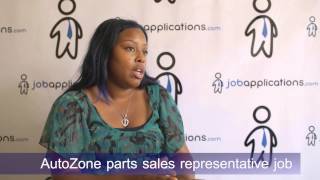 AutoZone Interview  Parts Sales Representative [upl. by Noli]