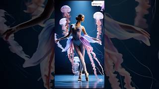 Magic Jellyfish foryoupage viralvideo agt bgt britaingottalent animals memes youtubeshorts [upl. by Ennaegroeg]