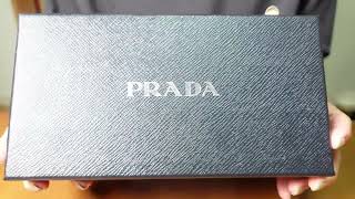 【PRADA 財布】大人女性が持つべき財布はこれに決まり！！【アラサー アラフォー】 [upl. by Assirak3]