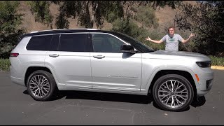 The 2021 Jeep Grand Cherokee L Is a New and Much Improved SUV [upl. by Lidstone]