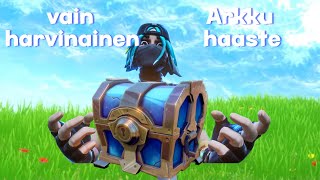 Vain harvinainen arkku HAASTE  fortnite suomi [upl. by Silda]