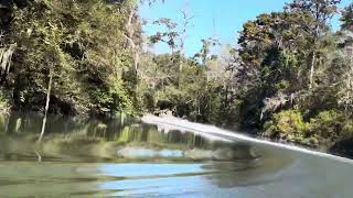 Mini jet boat on Tchefuncte River [upl. by Acisej]