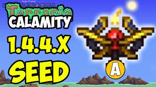 Terraria Calamity Mod how to get LUXORS GIFT NEW SEED for 1449 2024 [upl. by Yemirej]