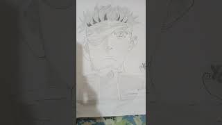 Gojo sketch in 20 minutes this is so easy [upl. by Nagad]