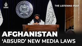 What has Taliban rule meant for media in Afghanistan  The Listening Post [upl. by Prouty]