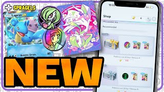 New Lapras EX Events Cosmetics amp MORE In The Global Launch  Pokemon TCG Pocket [upl. by Adel136]